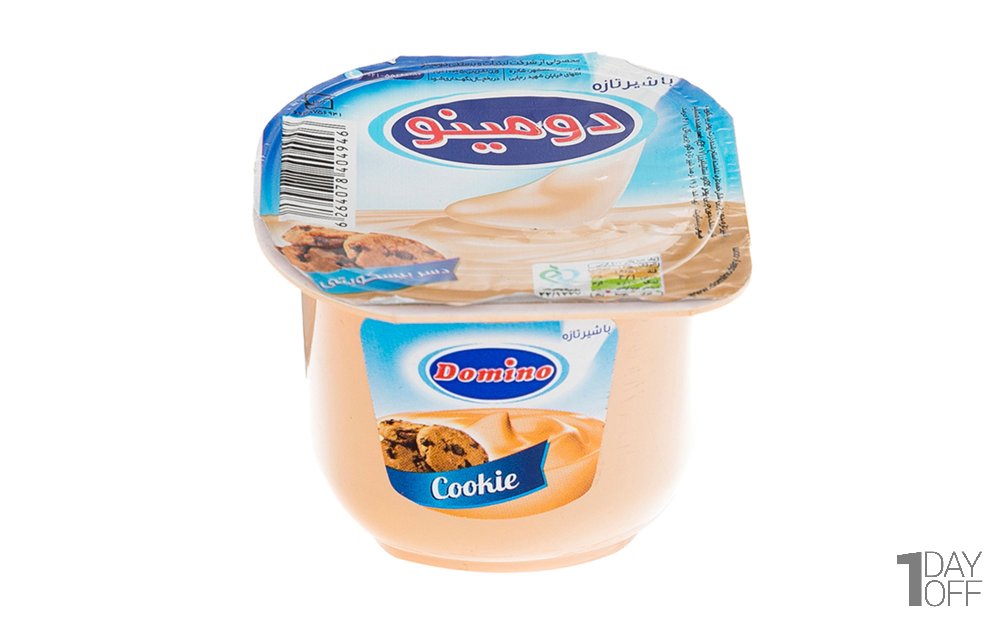 دسر بیسکویتی دومینو مقدار 100 گرم