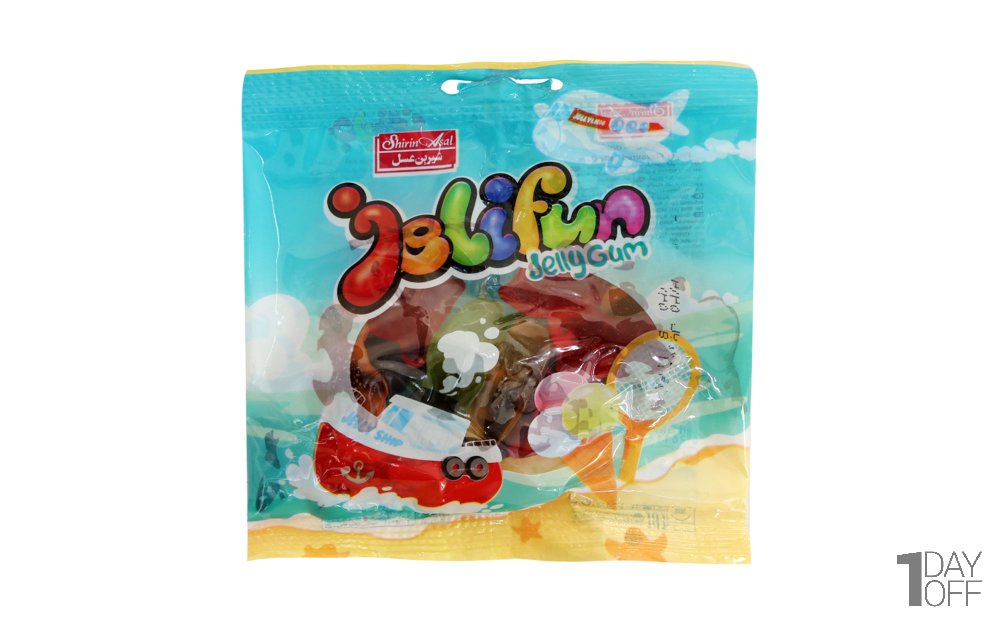 پاستیل میوه‌ای جیلیفان مدل Jelly Ship مقدار 60 گرم