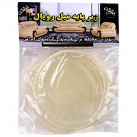 زیر پایه مبل شفاف رویال مقدار بسته 4 عددی