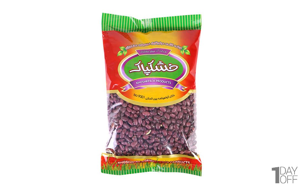 لوبیا جگری ریز خشکپاک مقدار 900 گرم