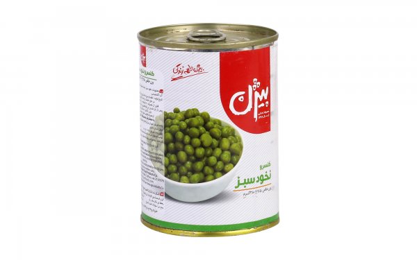 کنسرو نخود سبز بیژن مقدار 380 گرم