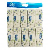 دستمال کاغذی 200 برگ پرژن مدل Flower بسته 10 عددی