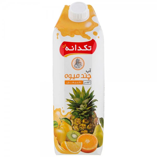 نکتار چند میوه تکدانه مقدار 1 لیتر