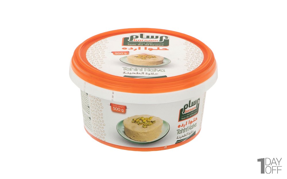 حلوا ارده برسام مقدار 500 گرم