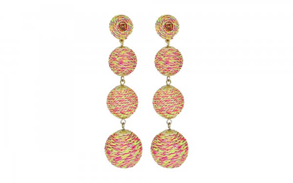 گوشواره لاویسا (LOVISA) استرالیا مدل گوی رنگارنگ