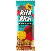 غلات بار مخلوط 5 میوه خشک کیتاریچ 40 گرم 