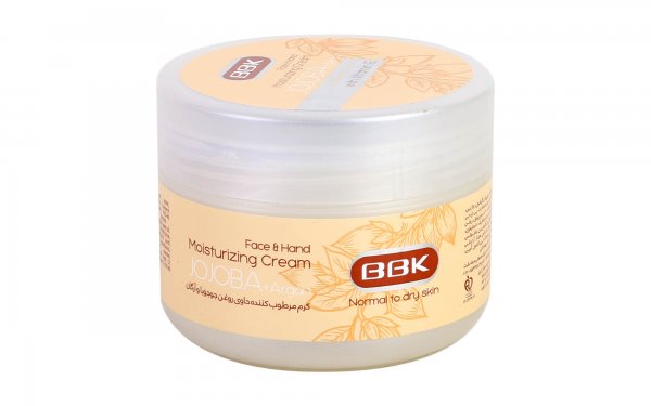 کرم مرطوب‌کننده روغن جوجوبا و آرگان ببک مقدار 100 میلی‌لیتر