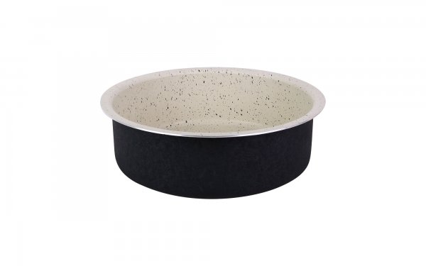 قالب کیک گرانیتی دایره قطر 22 در  ارتفاع 7.5 سانتی‌متر رنگ مشکی