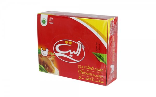 بسته 48 عددی پودر فشرده با عصاره گوشت مرغ الیت مقدار 10 گرم