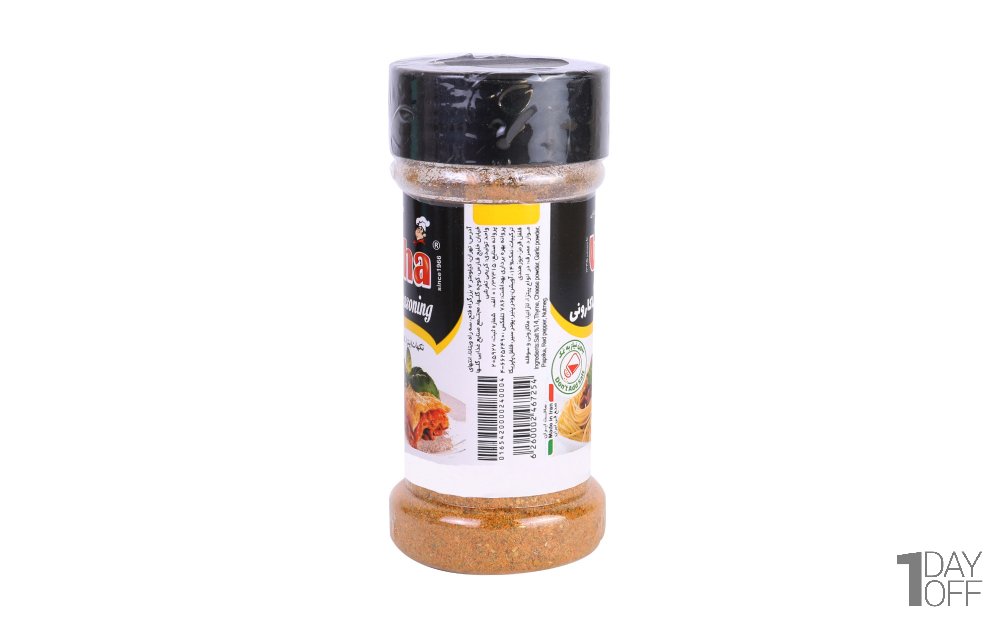 چاشنی پیتزا لازانیا ماکارونی گلها مقدار 80 گرم