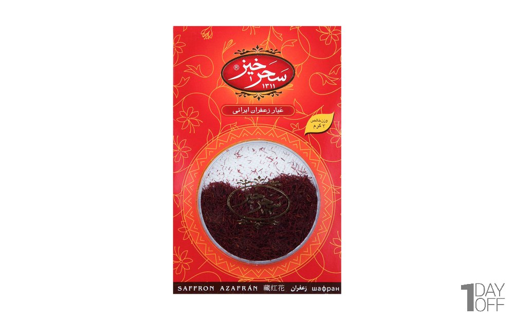 زعفران سرگل سحرخیز مقدار 3 گرم
