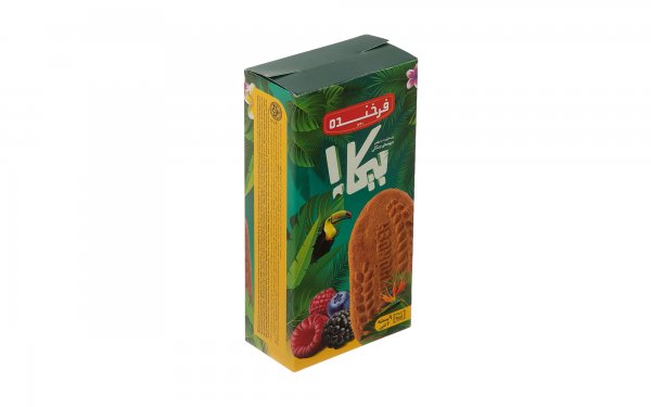بیسکویت با طعم میوه‌های جنگلی فرخنده مقدار 300 گرم