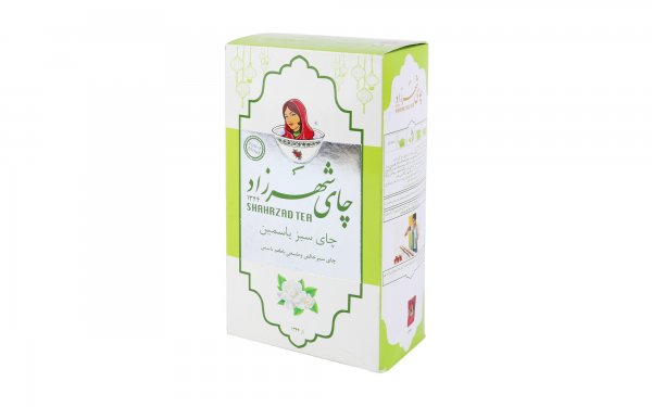 چای سبز یاسمین شهرزاد مقدار 200 گرم
