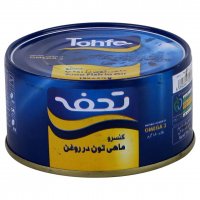 کنسرو ماهی تن در روغن تحفه 180 گرم