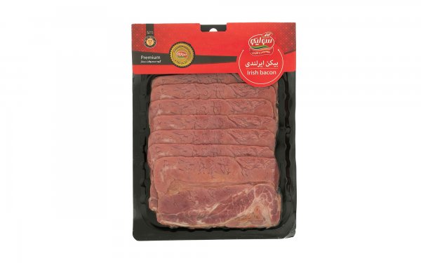 بیکن ایرلندی 97% گوشت قرمز سولیکو کاله مقدار 250 گرم