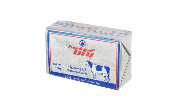 کره پاستوریزه پگاه مقدار 100 گرم