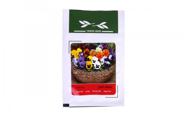 بذر بنفشه الوان (Violet Mix) وانیا آذر سبزینه کد O53 مقدار 2 گرم
