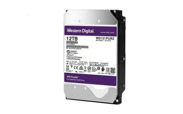 هارددیسک اینترنال وسترن دیجیتال بنفش WD121PURZ ظرفیت 12 ترابایت