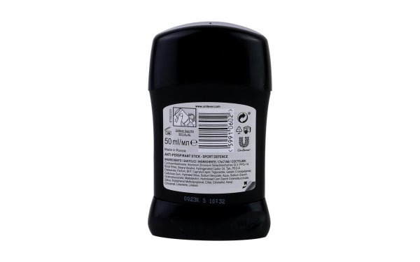 استیک ضدتعریق مردانه Sport Defence رکسونا (Rexona) مقدار 50 میلی‌لیتر