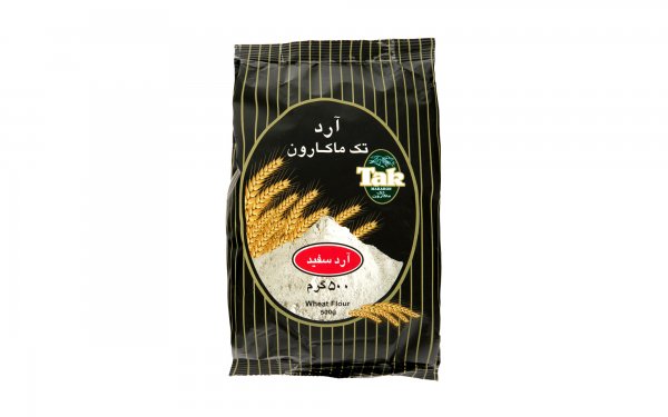 آرد سفید تک ماکارون مقدار 500 گرم