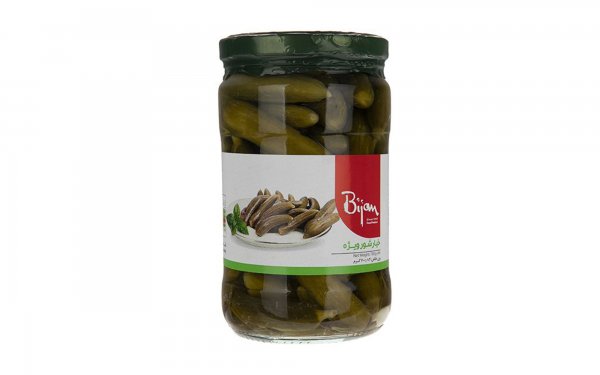 خیارشور ویژه بیژن مقدار 700 گرم