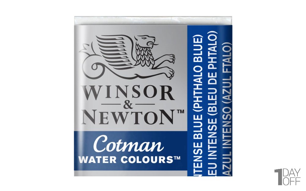 قرص آبرنگ وینزور (Winsor) سری Cotman رنگ INTENSE BLUE