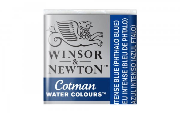 قرص آبرنگ وینزور (Winsor) سری Cotman رنگ INTENSE BLUE