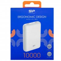 پاوربانک سیلیکون پاور مدل GP10 ظرفیت 10000 میلی‌آمپر ساعت