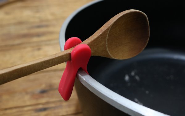 بسته 3 عددی گیره سیلیکونی قاشق و کفگیر