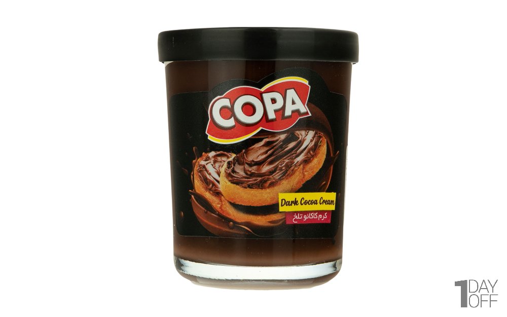 کرم کاکائویی تلخ کوپا مقدار 220 گرم