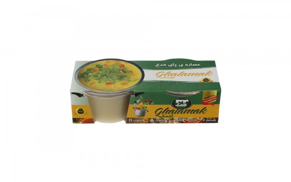 عصاره پا مرغ قلمک بسته 2 عددی مقدار 400 گرم 