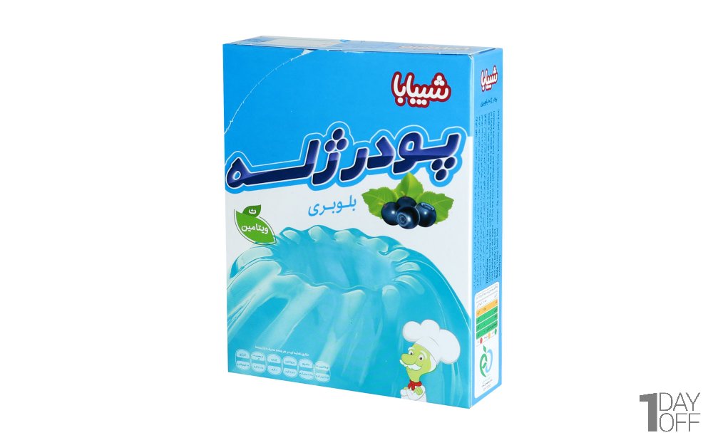 پودر ژله بلوبری شیبابا