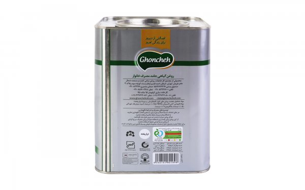 روغن گیاهی نیمه جامد غنچه مقدار 4.5 کیلوگرم