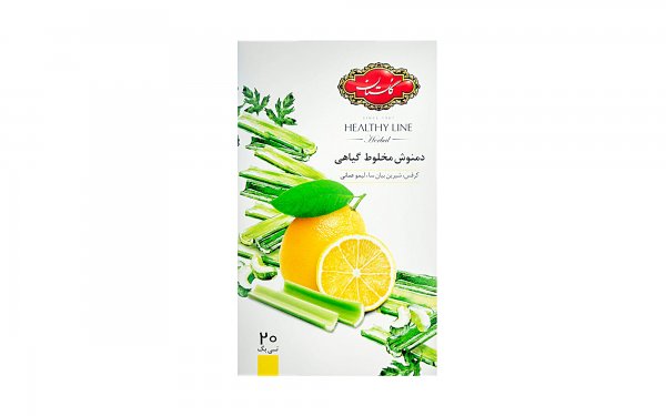 دمنوش کیسه‌ای مخلوط گیاهی گلستان بسته 20 عددی