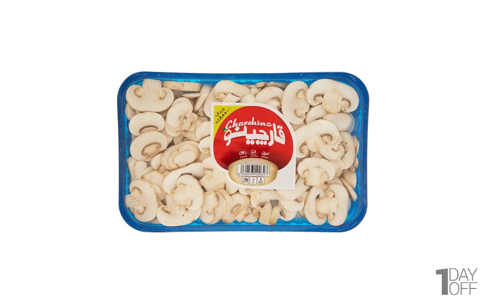قارچ اسلایس شده قارچینو مقدار 800 گرم