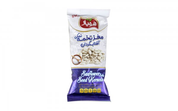 مغز تخمه آفتاب‌گردان نمکی هویار مقدار 40 گرم