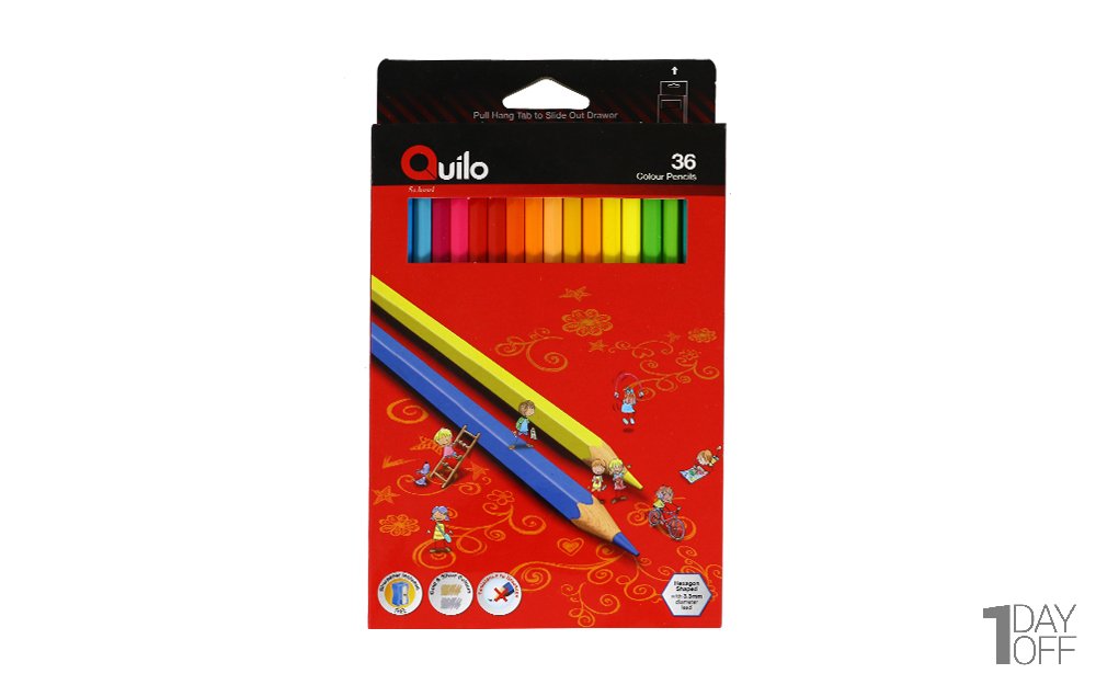 مدادرنگی 36 رنگ کویلو (Quilo) 