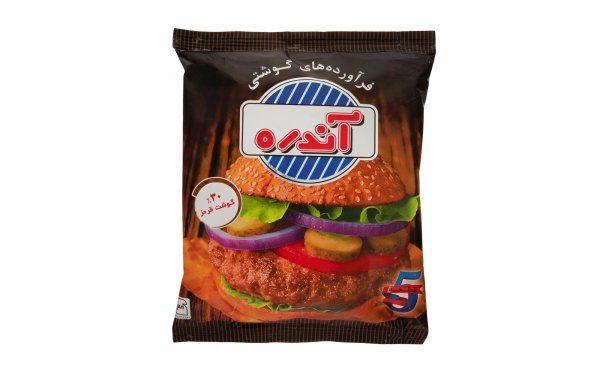 همبرگر 30% گوشت قرمز آندره مقدار 500 گرم