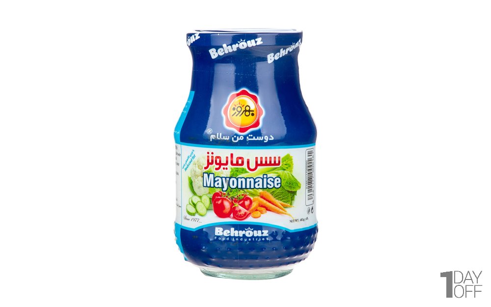 سس مایونز بهروز مقدار 485 گرم