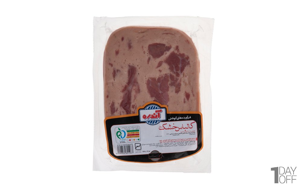 کالباس خشک 60 درصد گوشت‌قرمز آندره مقدار 300 گرم 