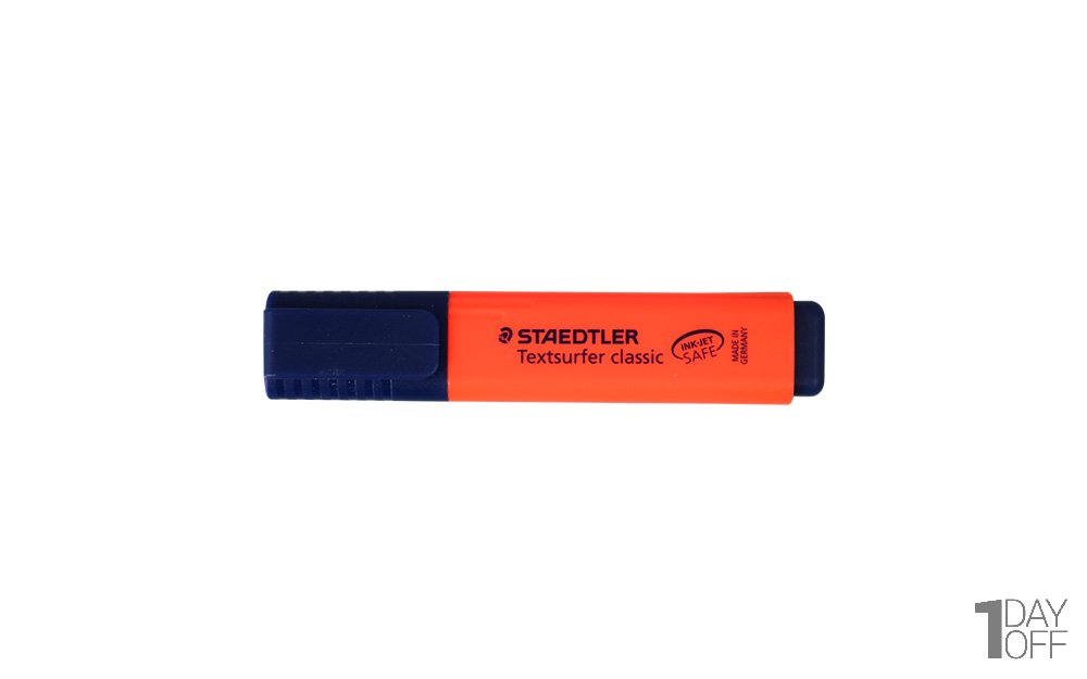 ماژیک علامت‌زن استدلر (Staedtler) مدل Textsurfer کلاسیک رنگ نارنجی تیره