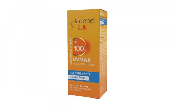 کرم ضدآفتاب SPF100 رنگی آردن مدل UV Max مقدار 50 میلی‌لیتر