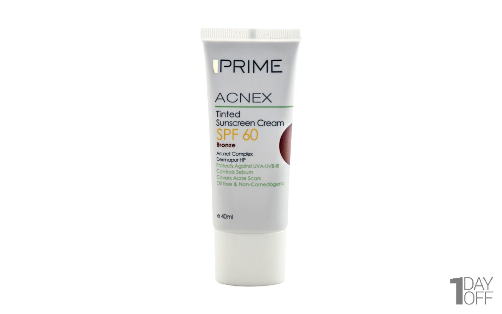 کرم ضدآفتاب فاقد چربی SPF60 پریم رنگ برنز