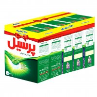بسته 5 عددی پودر ماشین لباسشویی پرسیل مقدار هر بسته 500 گرم