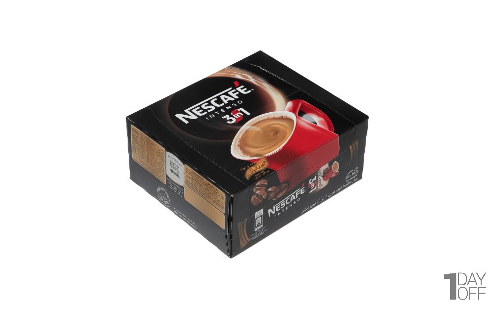 کافی‌میکس 3‌در‌1 اینتنسو (Intenso) نسکافه (Nescafe) بسته 20 عددی