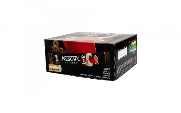 کافی‌میکس 3‌در‌1 اینتنسو (Intenso) نسکافه (Nescafe) بسته 20 عددی