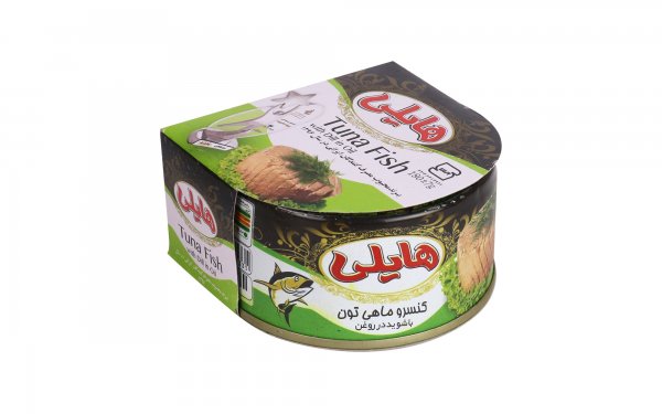کنسرو ماهی تن با شوید در روغن هایلی مقدار 180 گرم