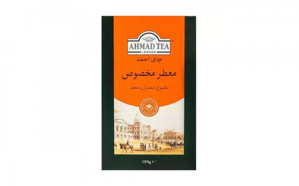 چای معطر مخصوص احمد مقدار 100 گرم 