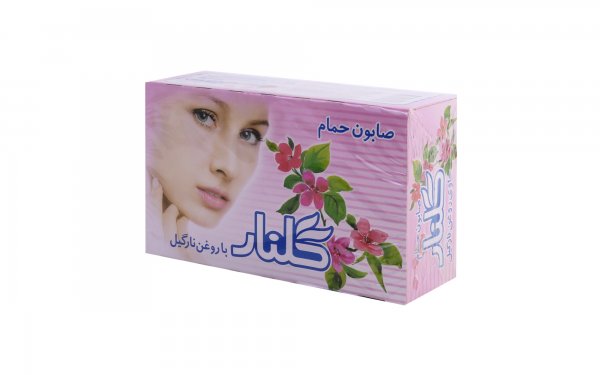 صابون حمام صورتی با رایحه گل‌های بهاری گلنار بسته 6 عددی