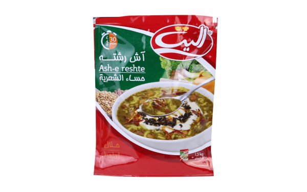  آش رشته الیت مقدار 180 گرم